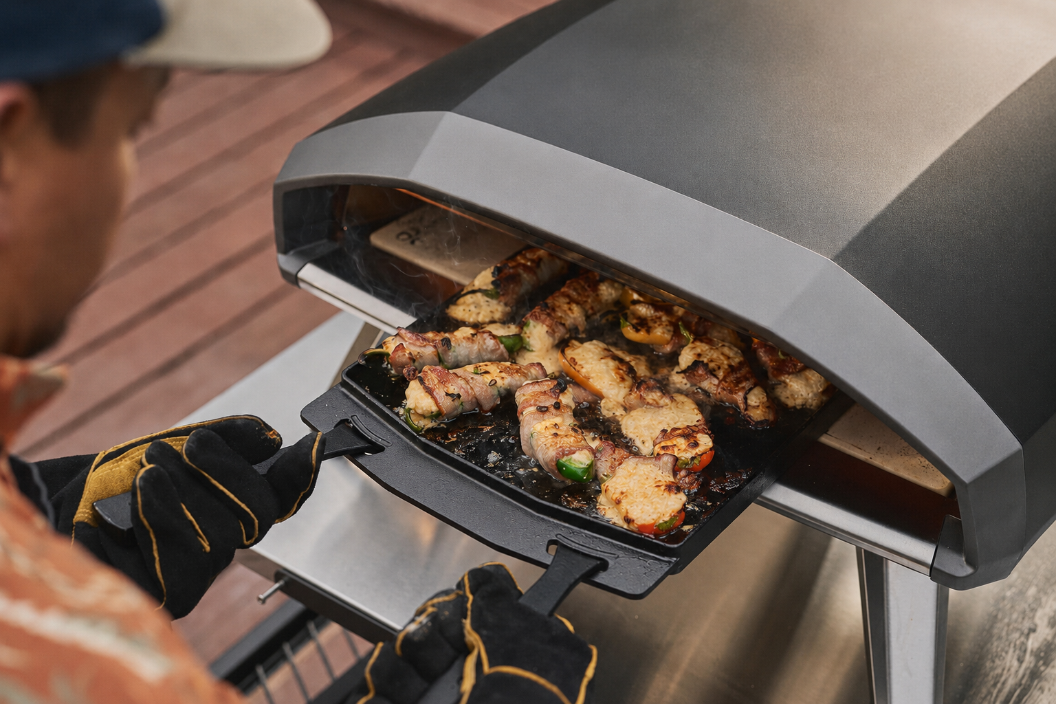 💥Clearance sale💥 Koda 2 Pro Gas Pizza Oven with 28 mBar Regulator and Gas Hose, Gas powered Portable Pizza Oven