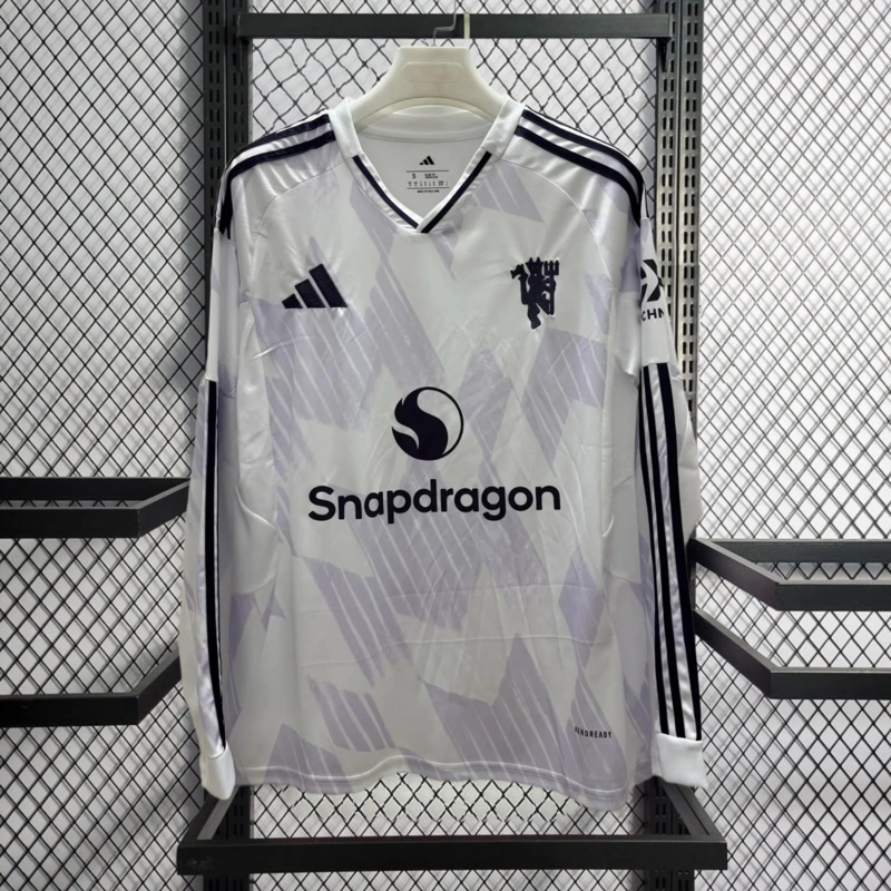 2025-26 Manchester United Third Away Long sleeve Football jersey