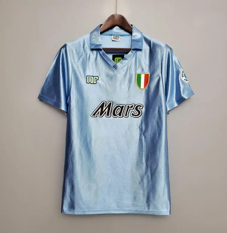 Retro 1990-91 Napoli Home Football jersey retro