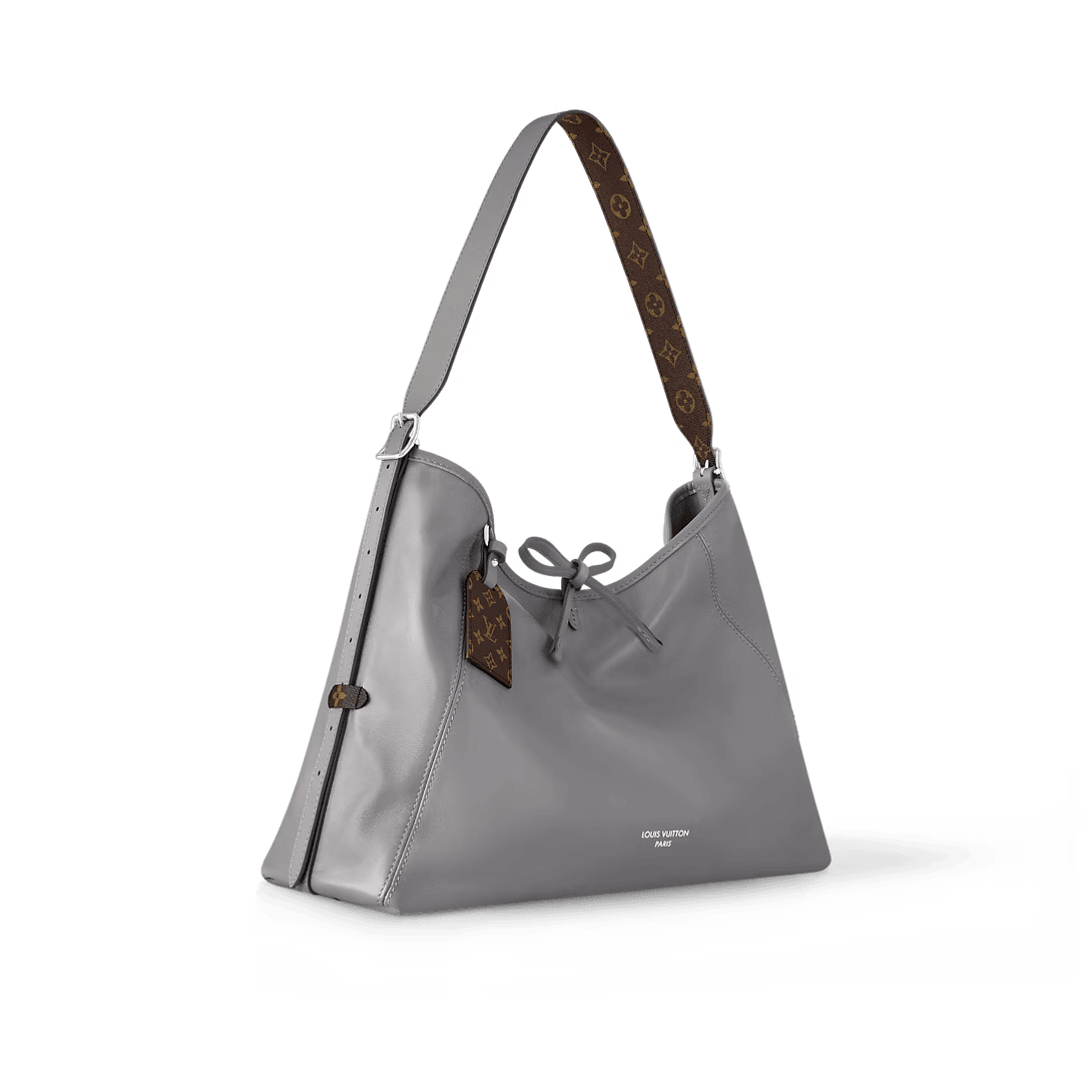 Louis Vuitton Carryall Dark Mm Gris Trianon 39cm/15.4in M12583