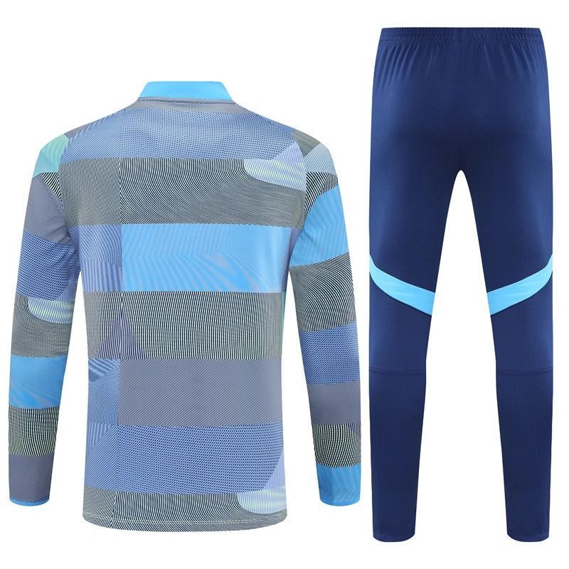2025-26 Real Madrid Light blue Special Edition Long Sleeve Training Suit