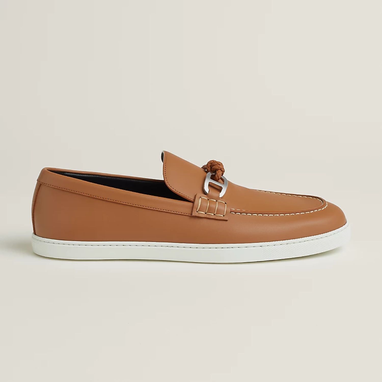 HERMES IGNACIO LOAFER NATURAL