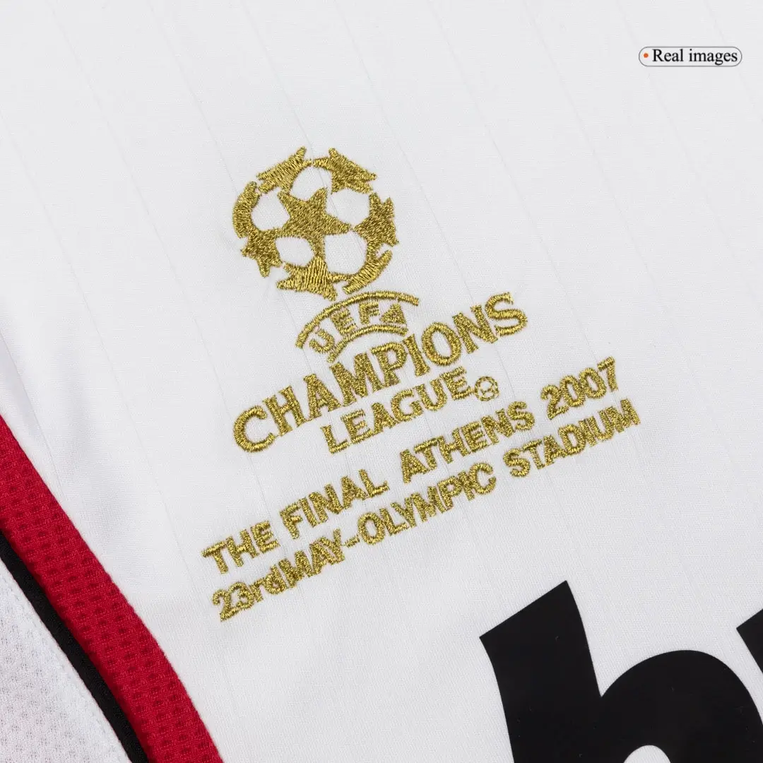 AC Milan 2006/07 Away Retro Long Sleeve Soccer Jersey