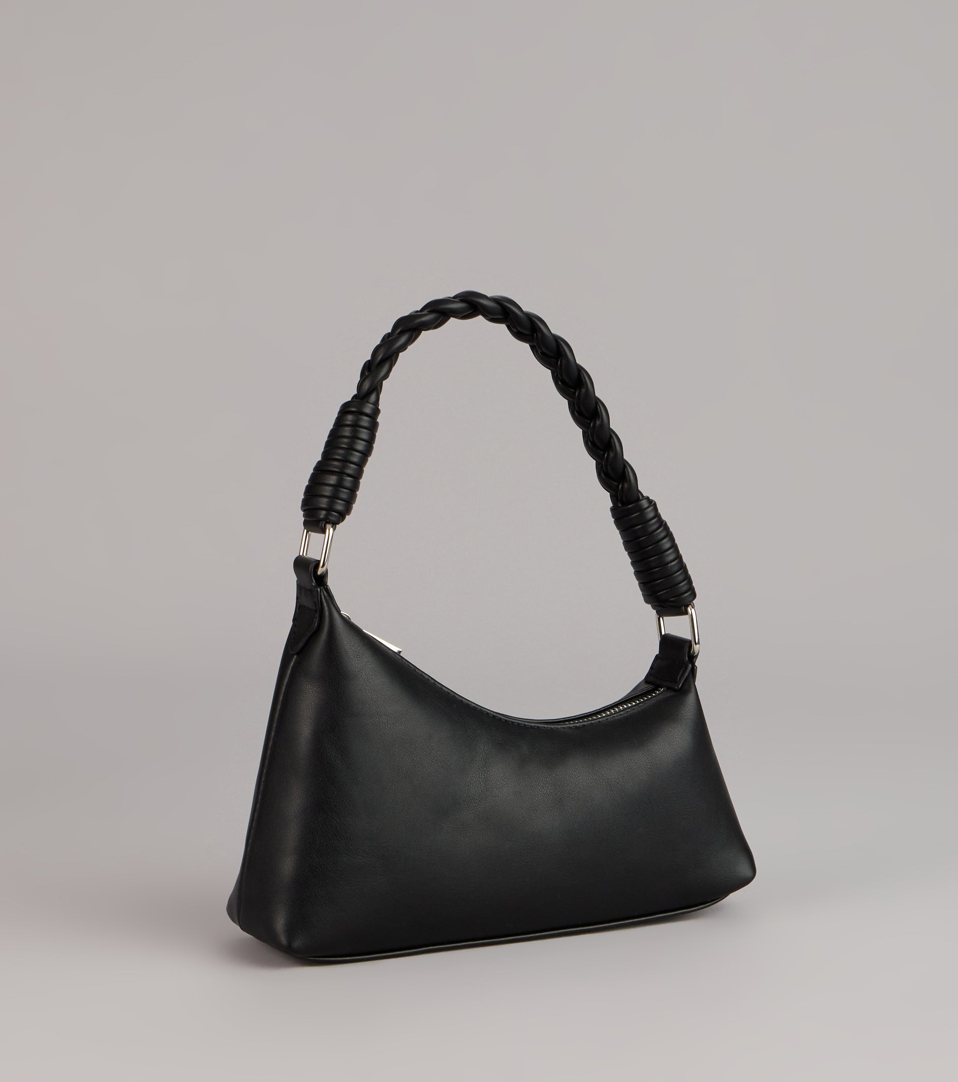 Carried Away Braided Strap Shoulder Bag