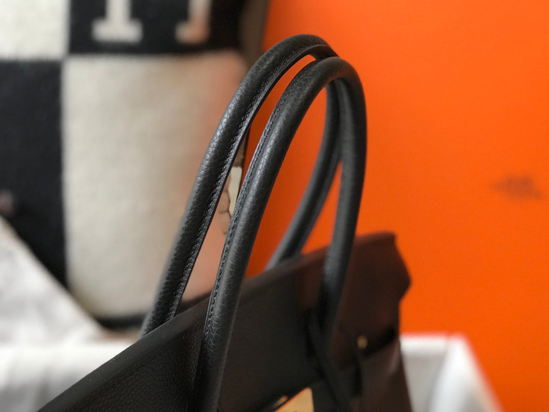 Hermes Birkin 35Cm Black Togo Leather Gold Hardware