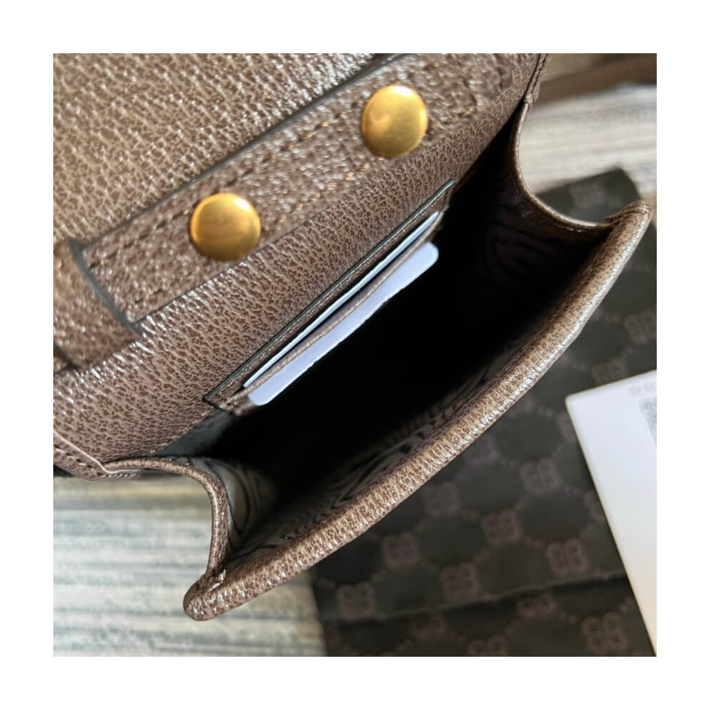 Balenciaga x Gucci Hacker Phone Bag Coffee