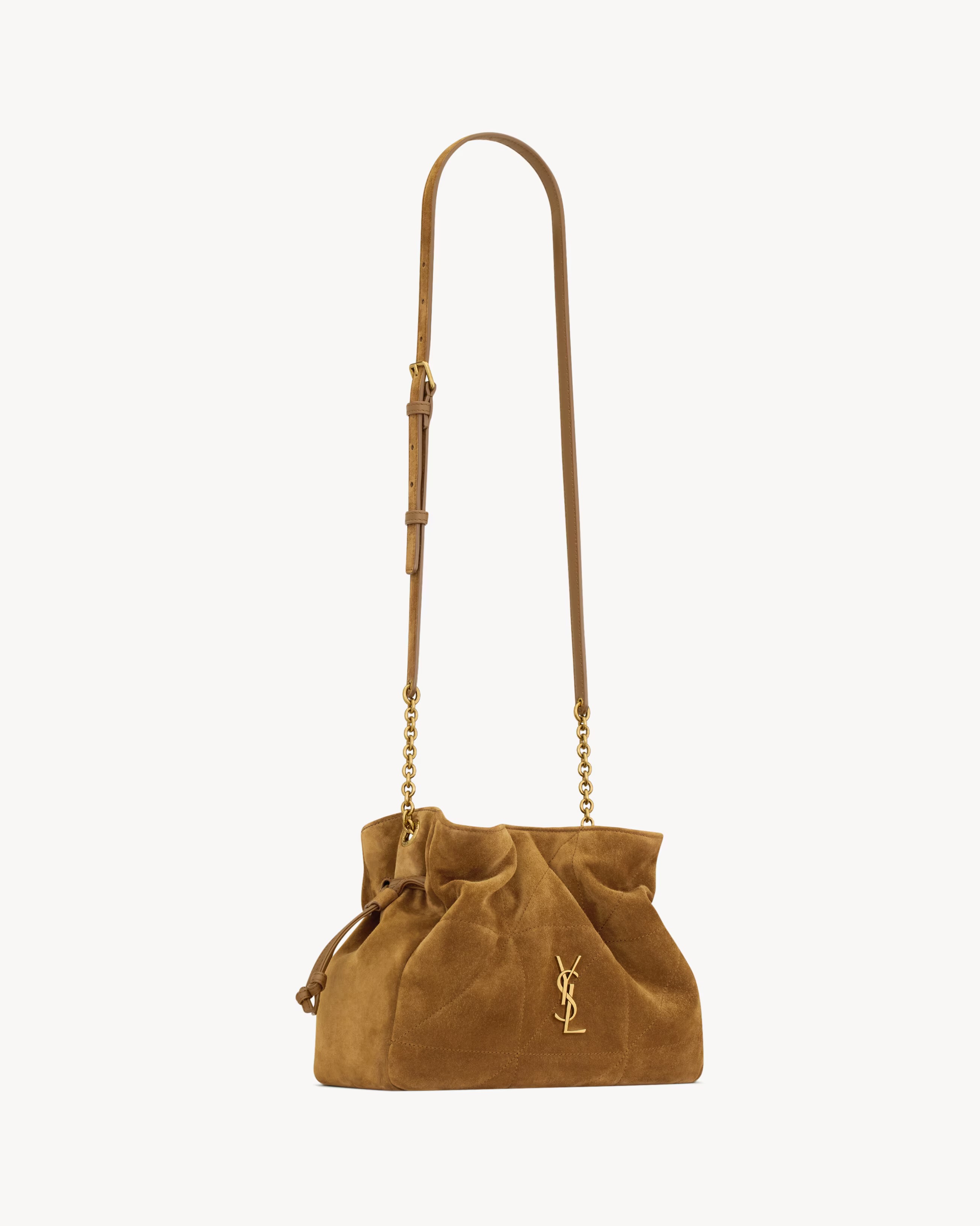 Saint Laurent Jamie Suede Shoulder Bag 26cm/10.2in