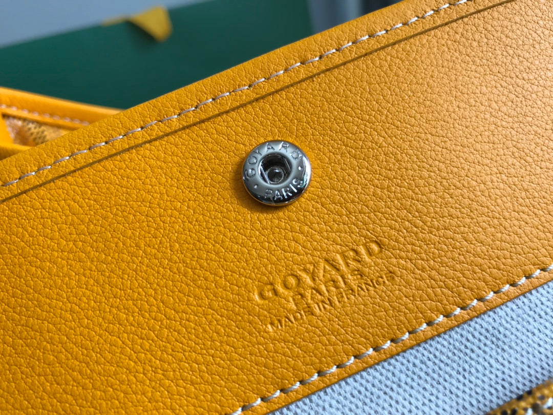 Goyard Hobo Boheme 42Cm Yellow Canvas
