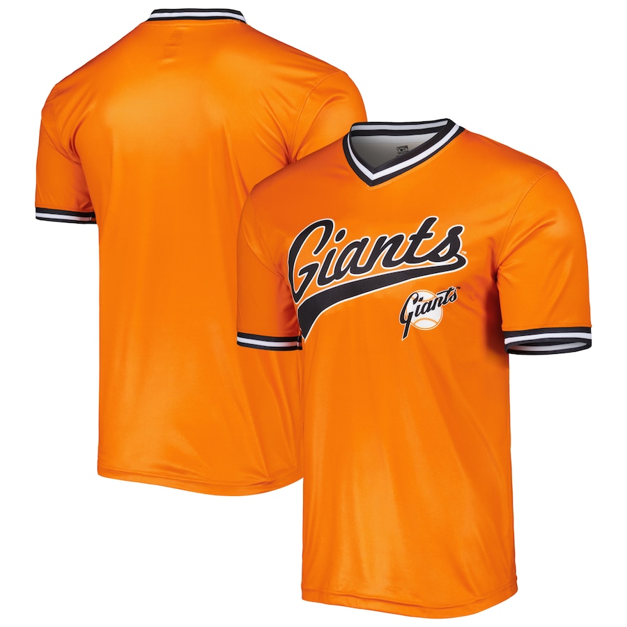 San Francisco Giants Stitches Cooperstown Collection Team Jersey Orange