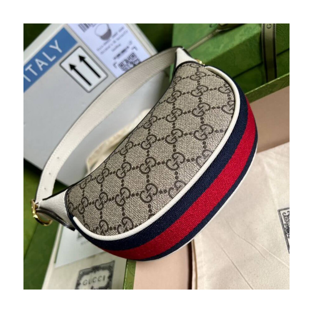 Gucci Ophidia GG Mini Bag White