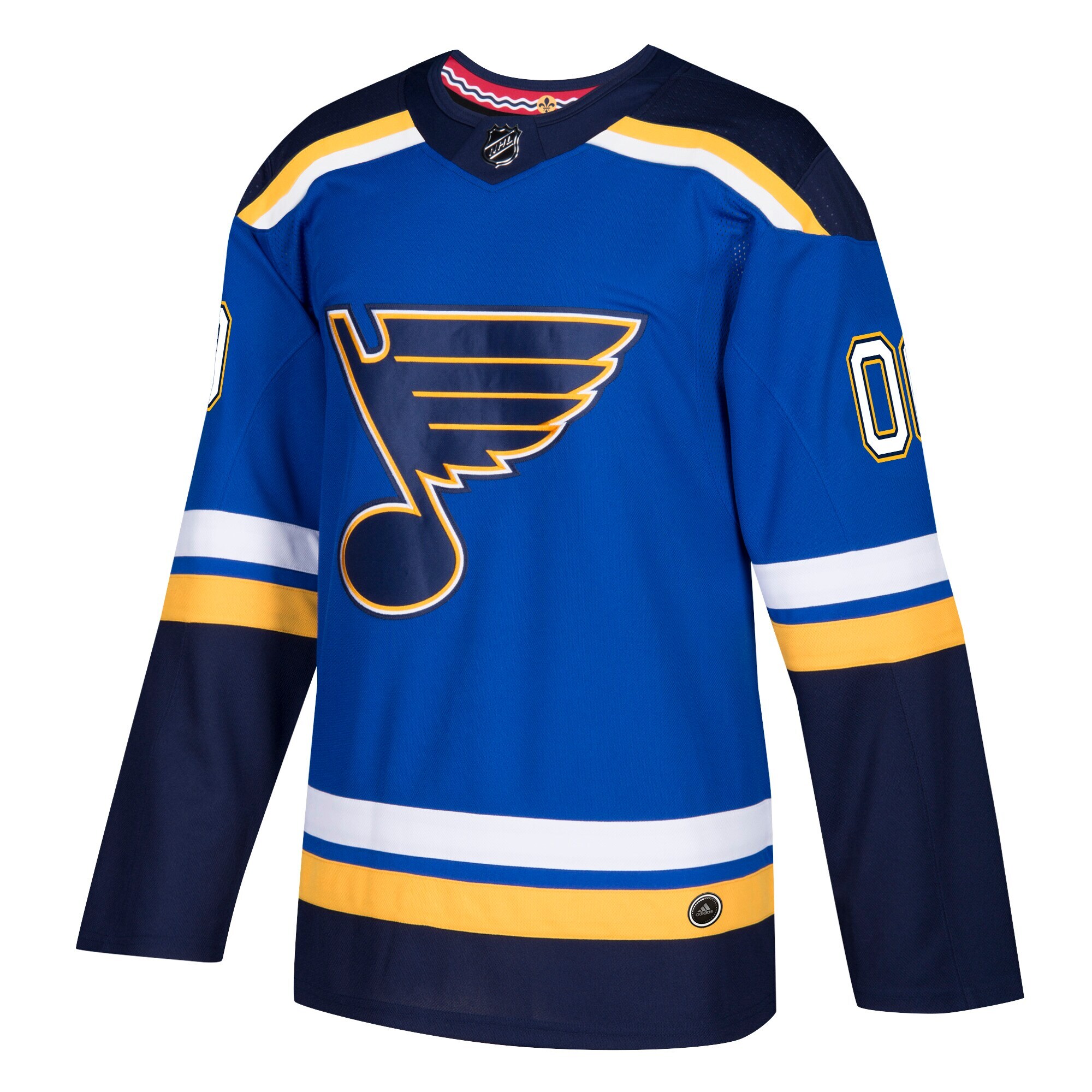 St. Louis Blues adidas Authentic Custom Jersey – Blue