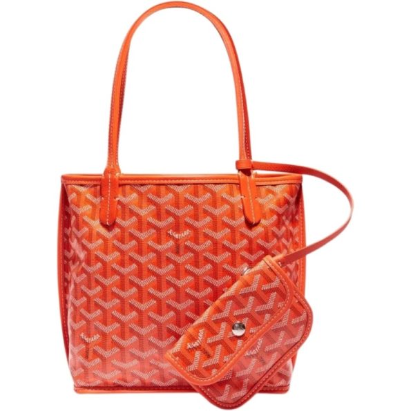 GOYARD ANJOU MINI BAG ORANGE 21CM