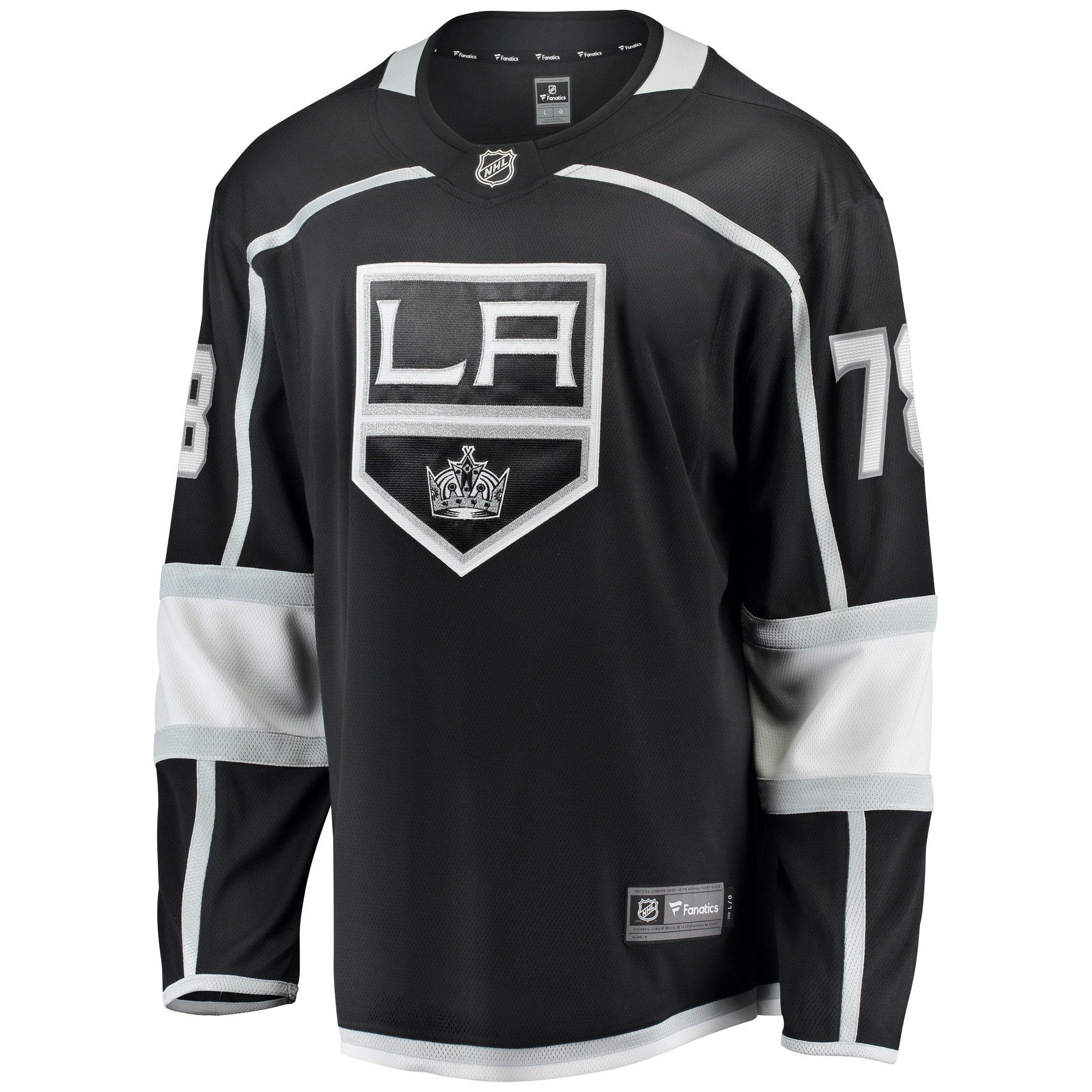 Alex Laferriere Los Angeles Kings Fanatics Home Premier Breakaway Player Jersey – Black