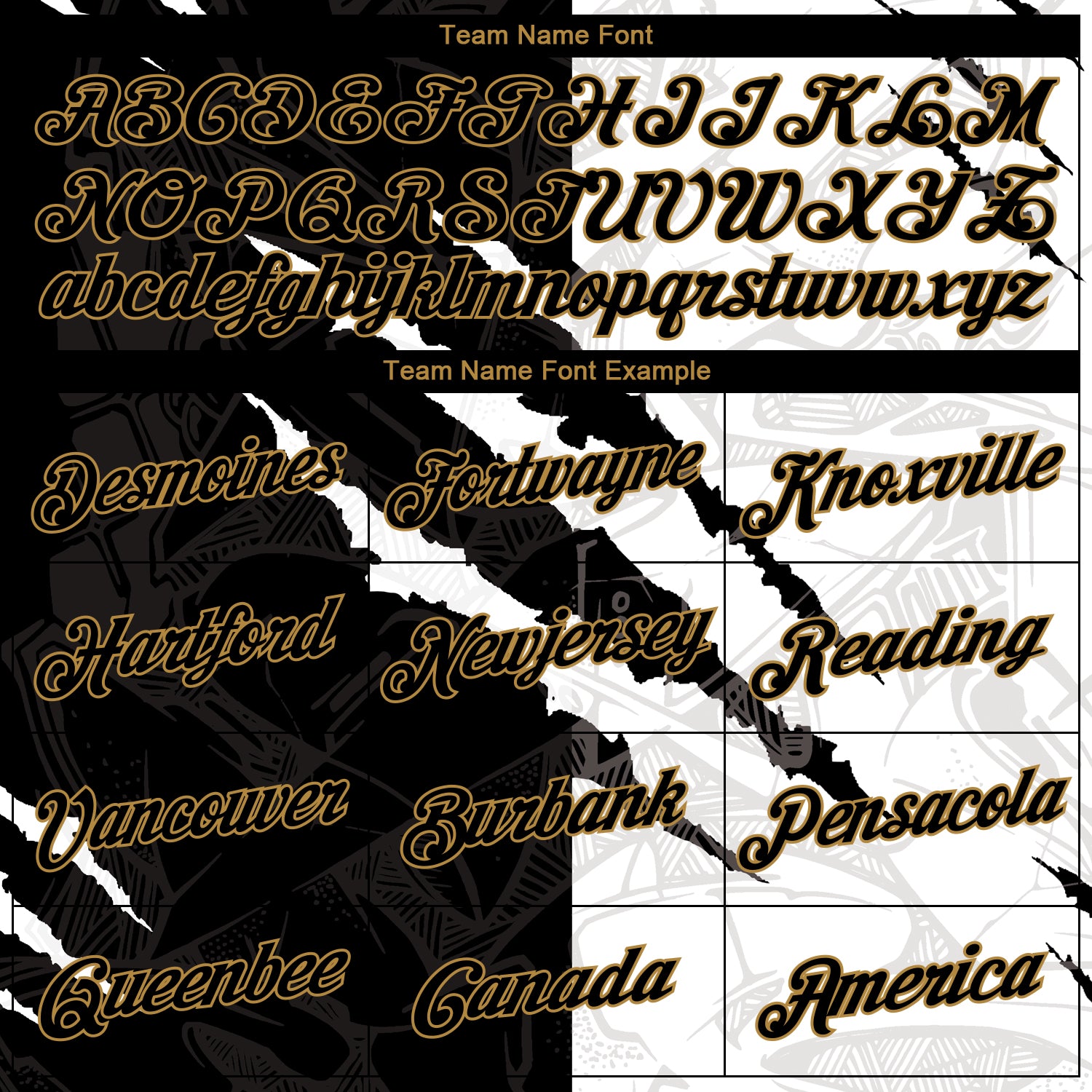 Custom Graffiti Pattern Black-Old Gold Scratch 3D Performance T-Shirt