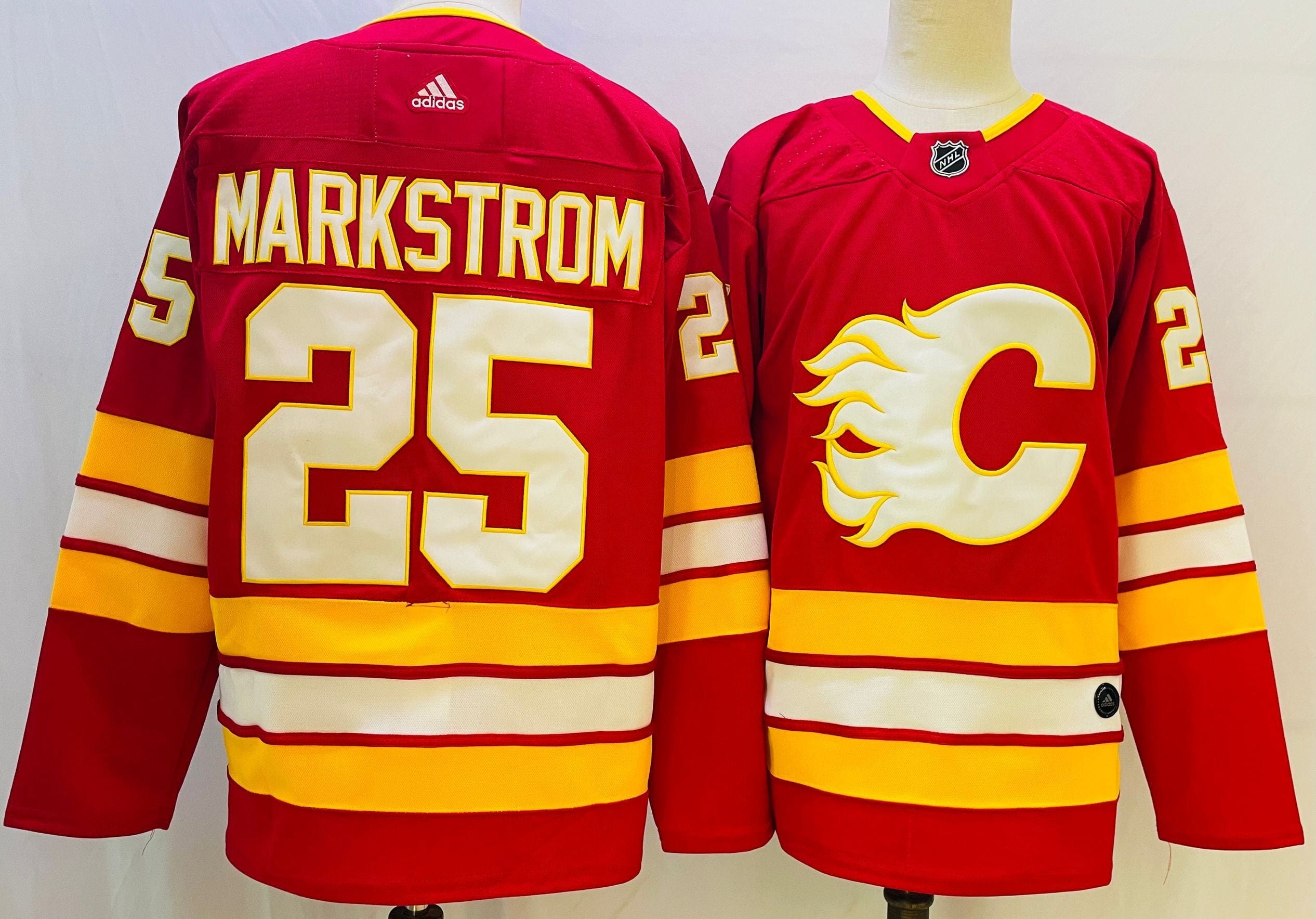 NHL Calgary Flames MARKSTROM # 25 Jersey