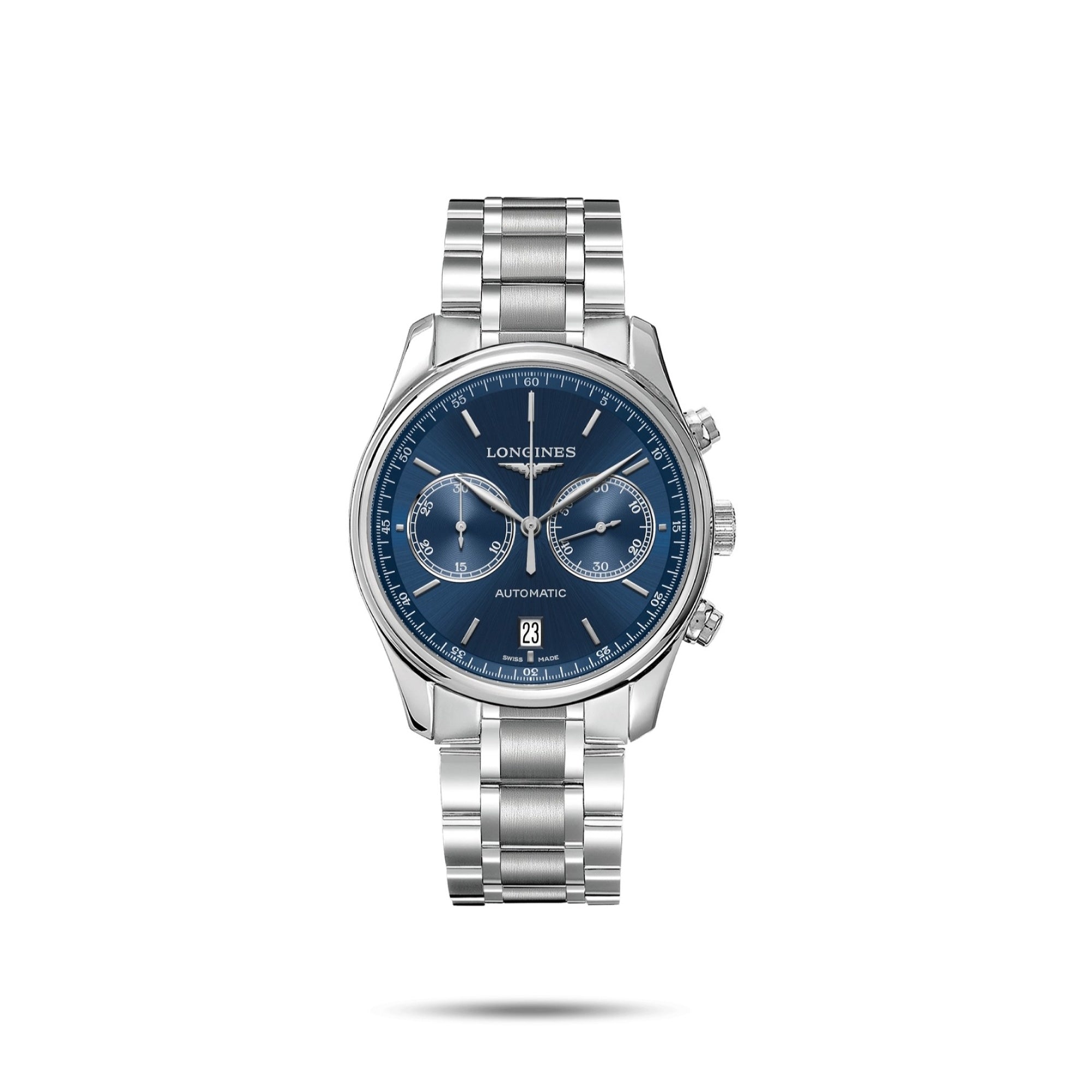 【Super Clone】Longines Men's L2.629.4.92.6 Master Collection Chronograph Stainless Steel Watch
