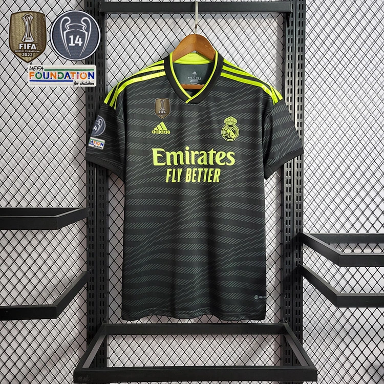 2022-23 Real Madrid 2 away Benzema vini jr. KROOS MODRIC Football jersey