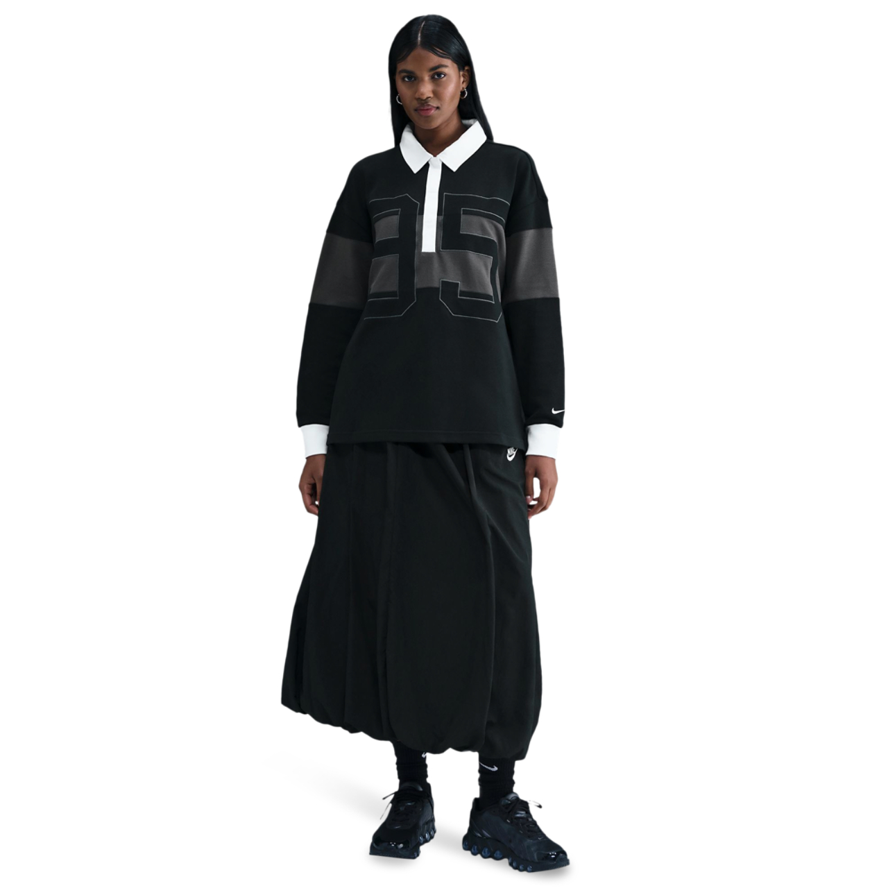 Nike NSW Street Long Sleeve GFX Polo