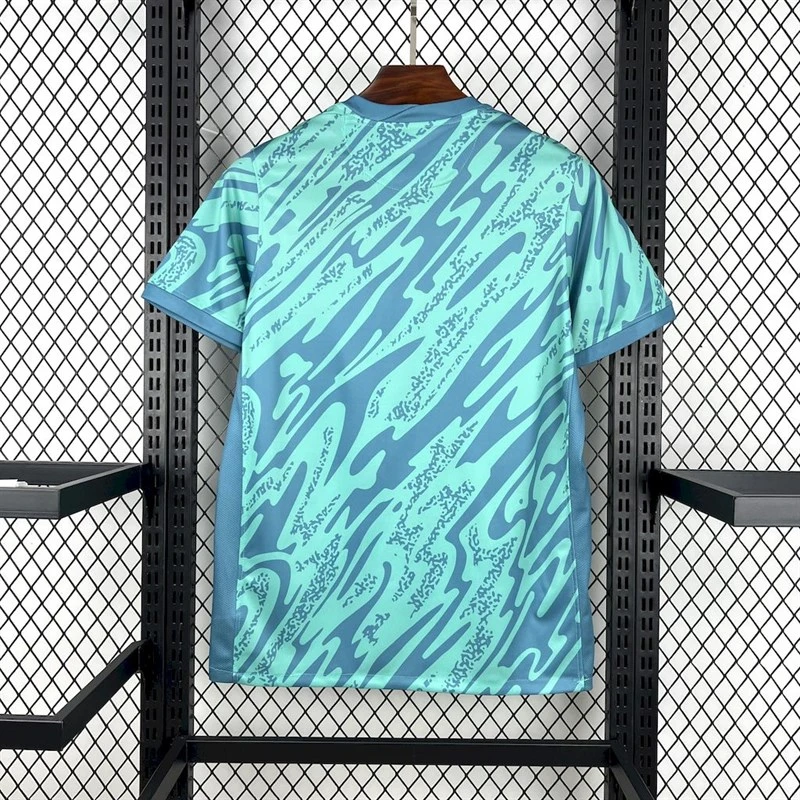 2025-26 Sporting Lisbon season blue goalkeeper Football jersey