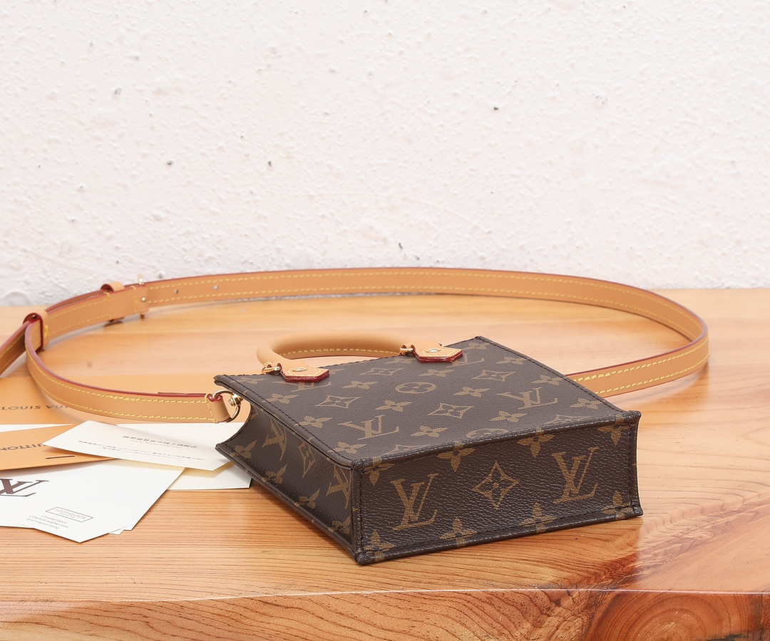 Louis Vuitton OnTheGo Tote Mini 17cm/6.7in Monogram Canvas Brown M81266 – Women
