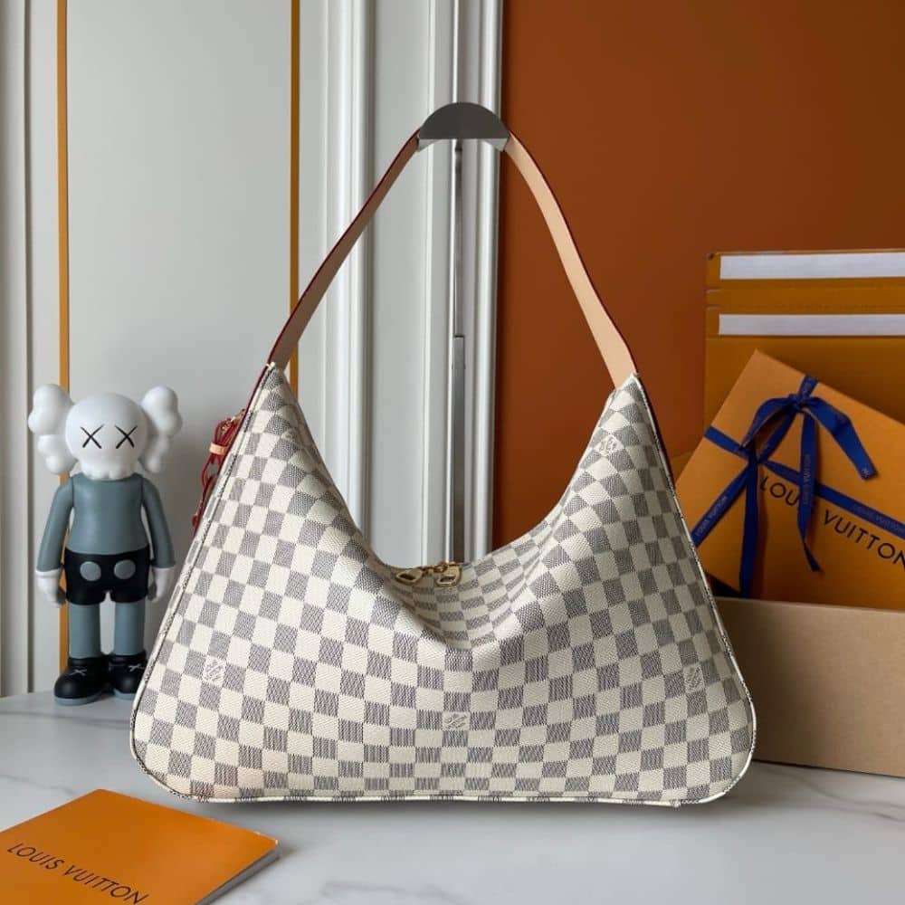 Louis Vuitton Slouchy MM Damier Azur 40Cm N00126