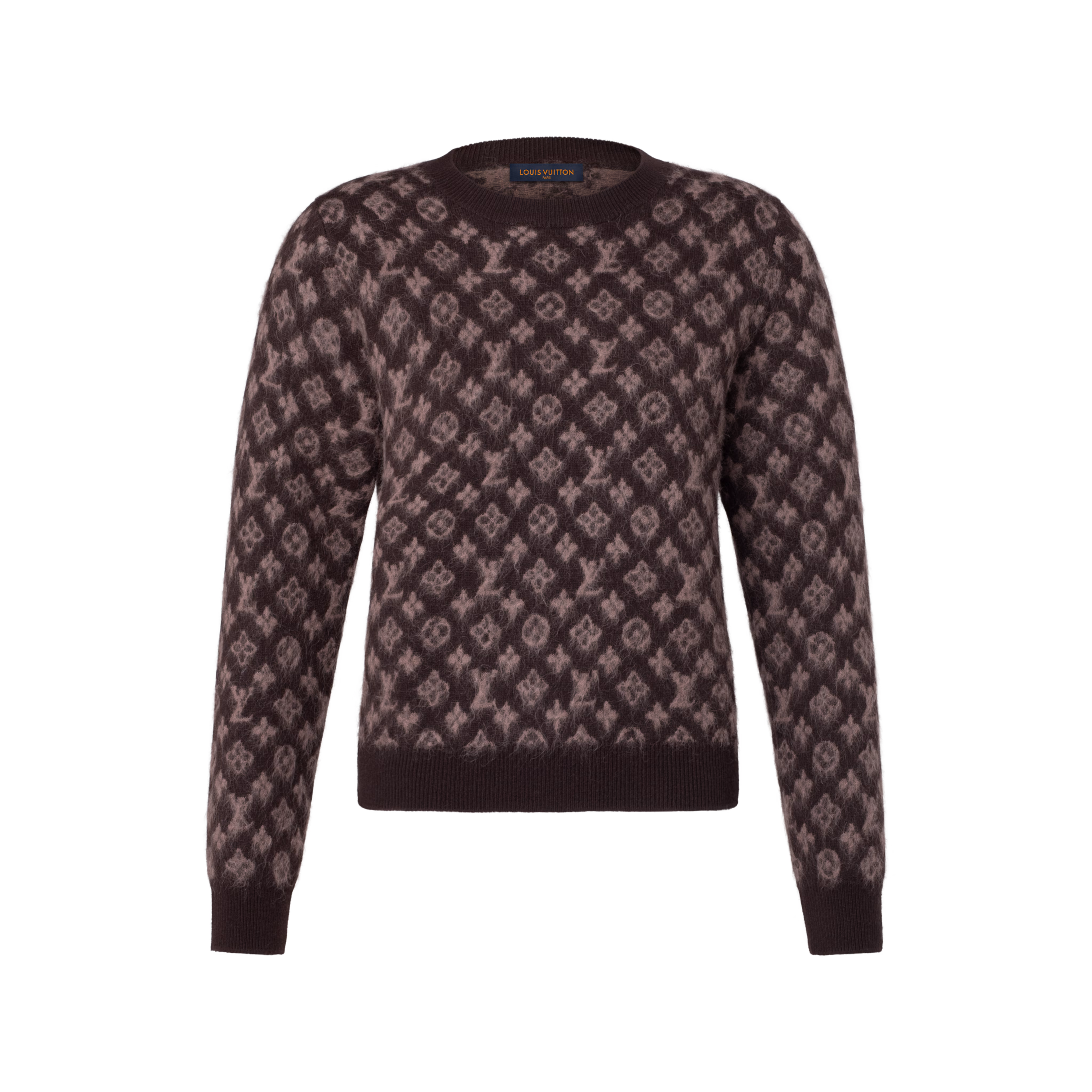 LV 1AKWLW Flight Mode series Brushed Monogram Pattern Pullover