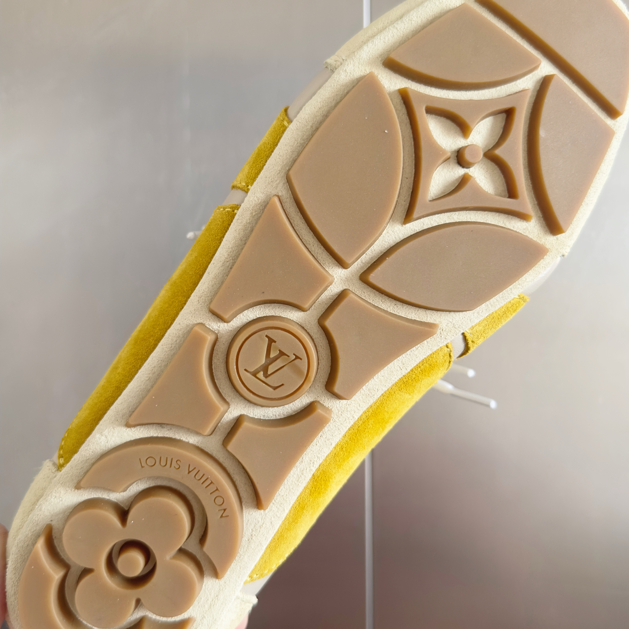 Louis Vuitton Sneakerina Yellow Beige – Women’s Ballet-Inspired Slim Sneakers