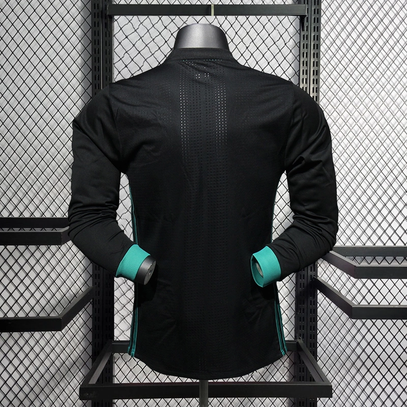 Retro Player 2017-18 Real Madrid away Long Sleeve Football jersey retro