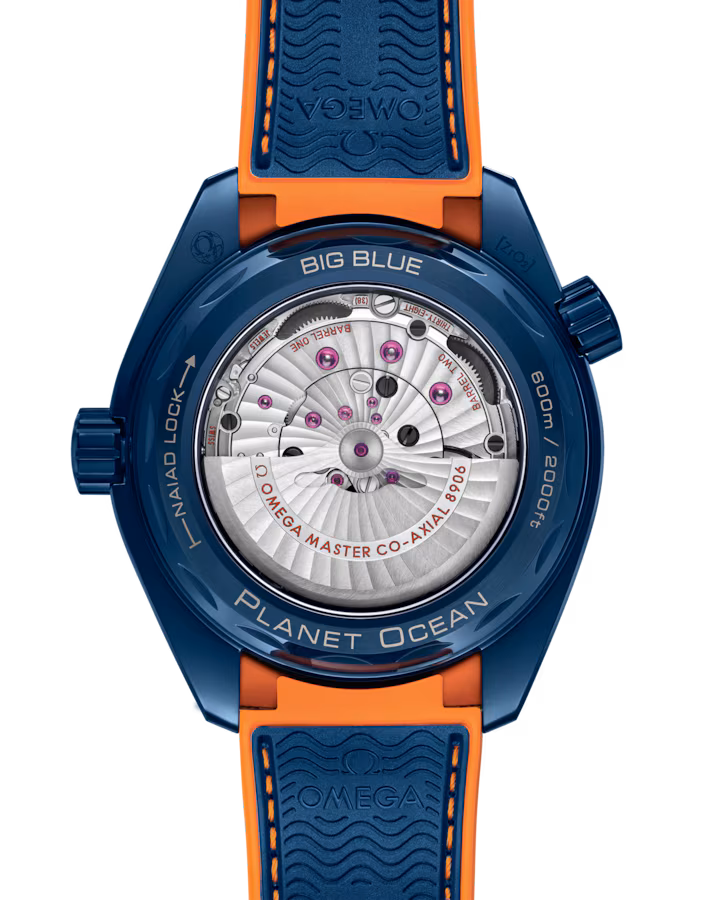 Omega Planet Ocean 600M Co-Axial Master Chronometer GMT Watch BIG BLUE 45.5mm 215.92.46.22.03.001