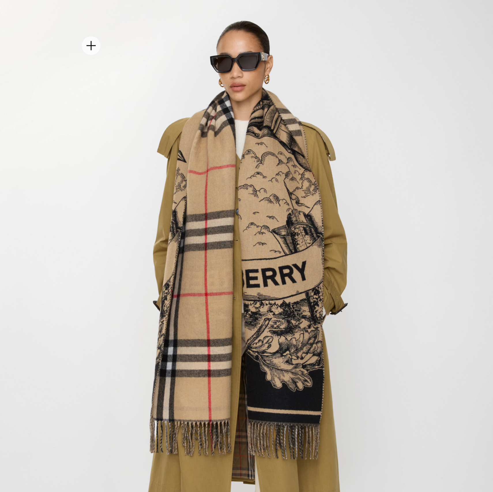 Burberry Reversible Cashmere Scarf
