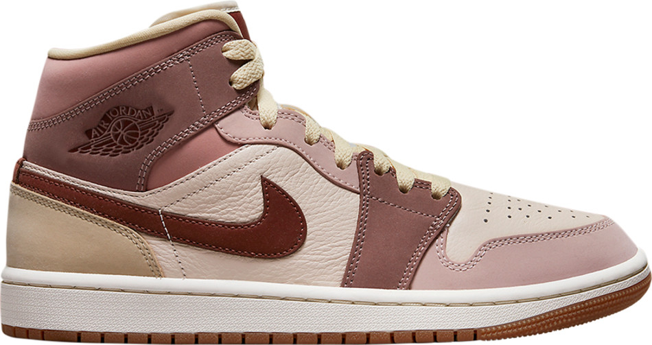 Wmns Air Jordan 1 Mid SE Dark Pony Smoky Mauve DO7440-821