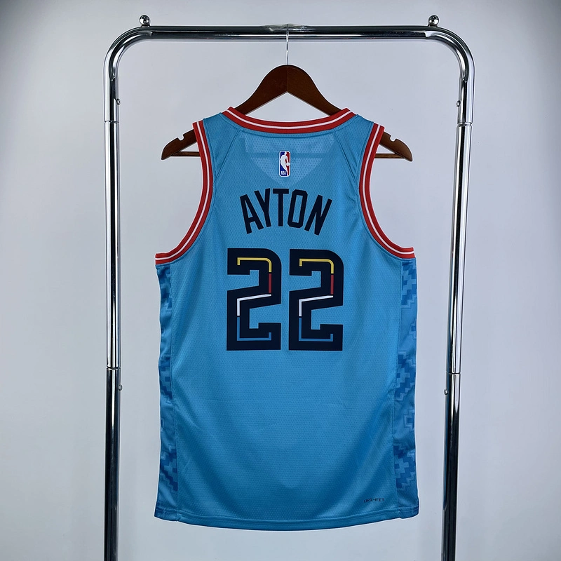 2023 NBA Phoenix Suns 22 AYTON Basketball Jersey