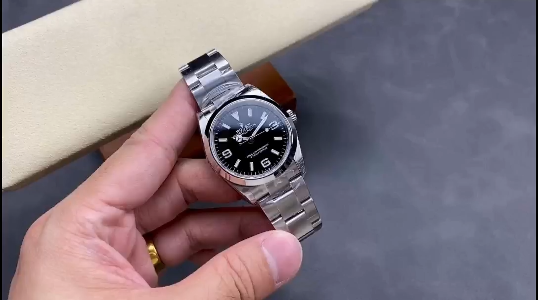 【Super Clone】Rolex Explorer 124270 0001 Black Dial Stainless Steel 36MM