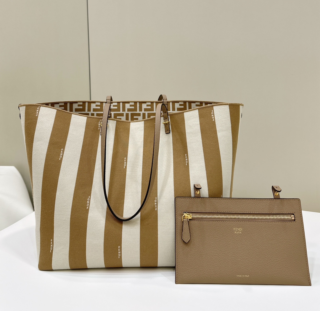 FENDI-Roll reversible tote-Large