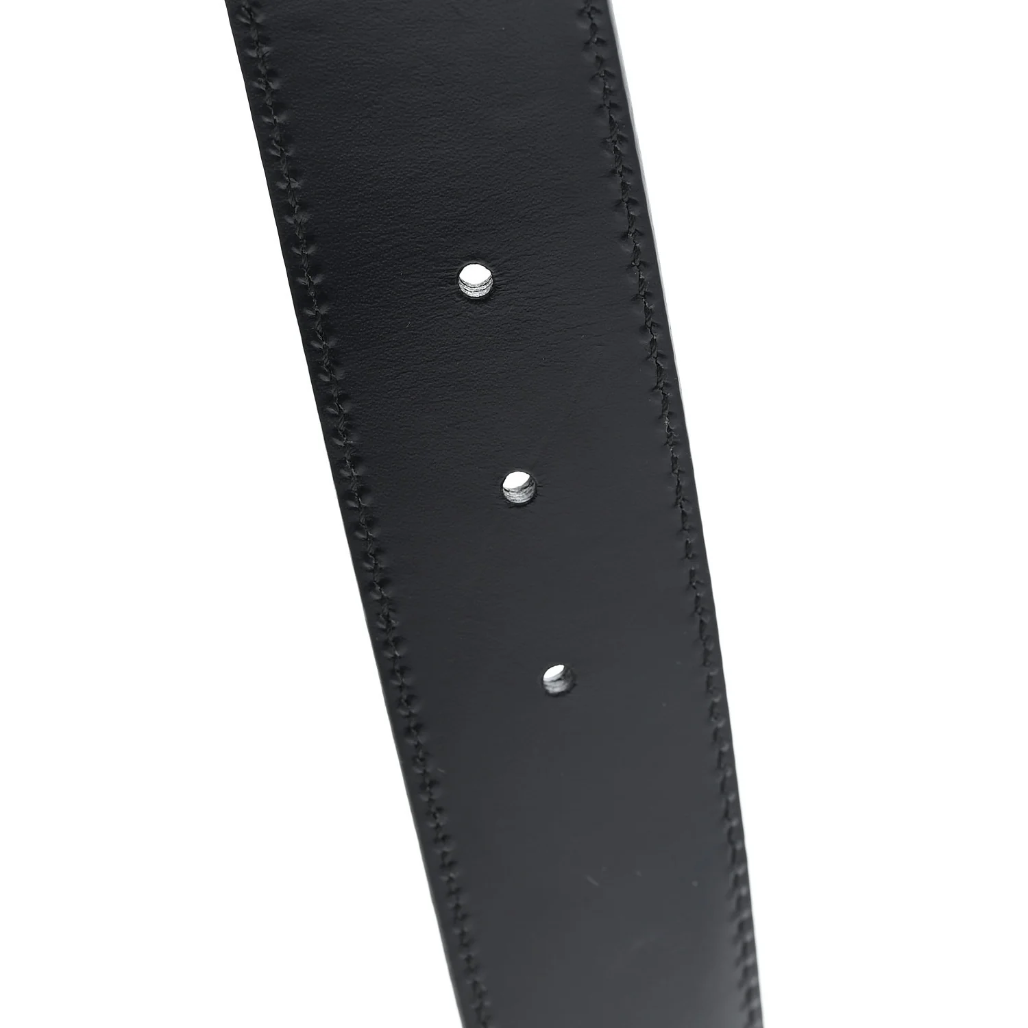 Guccissima Interlocking G Belt 85 34 Black