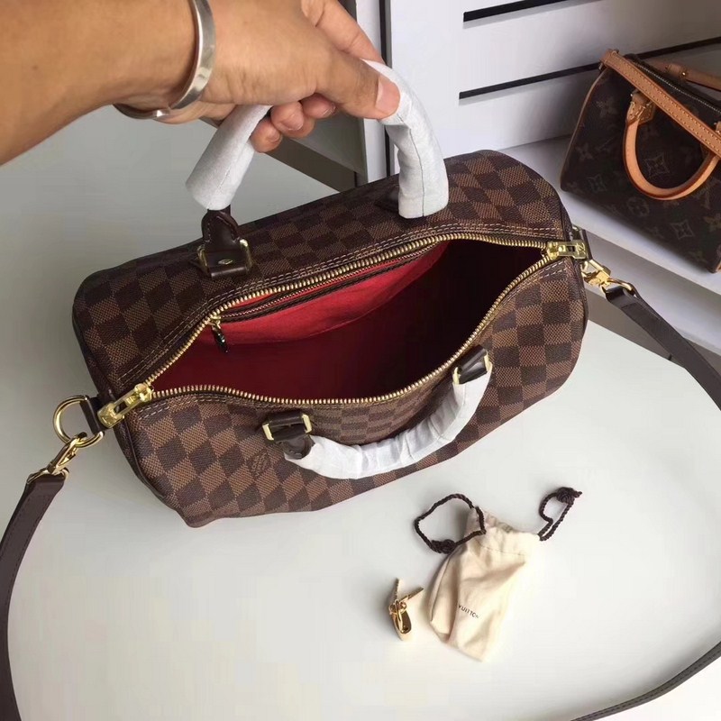 Louis Vuitton Speedy Bandoulière 25 Damier Ebene 25cm N40575
