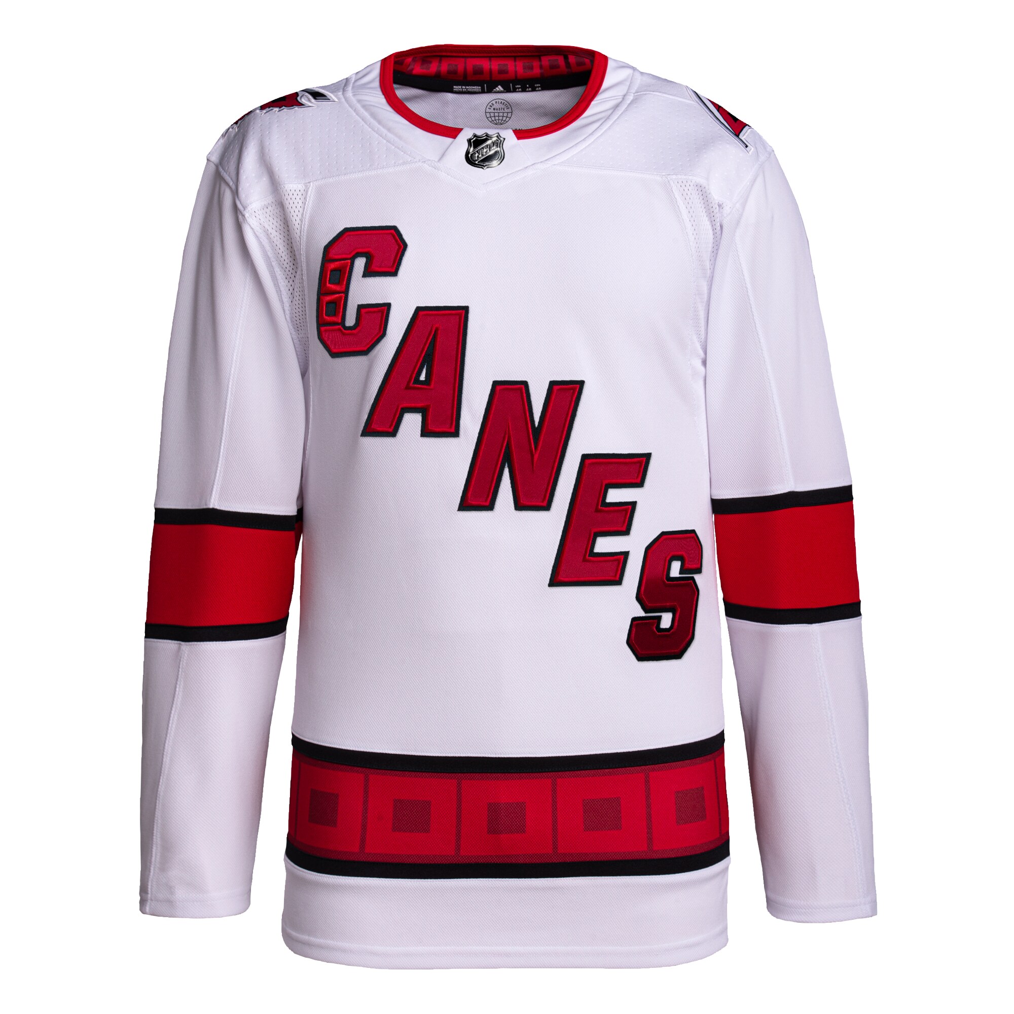 Carolina Hurricanes adidas Men’s Away Primegreen Authentic Jersey – White