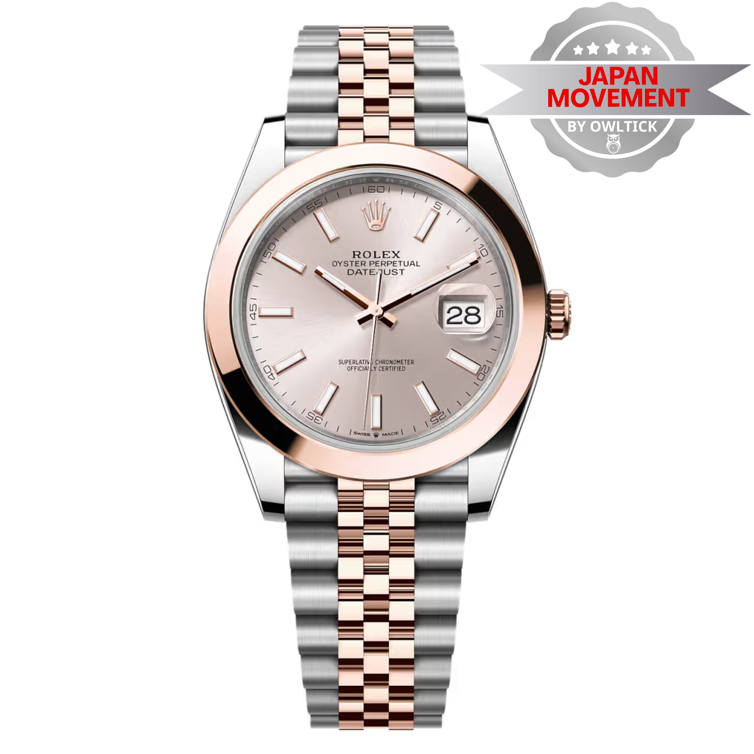 [Superclone] Rolex Datejust 41mm Sundust Dial Jubilee 126303