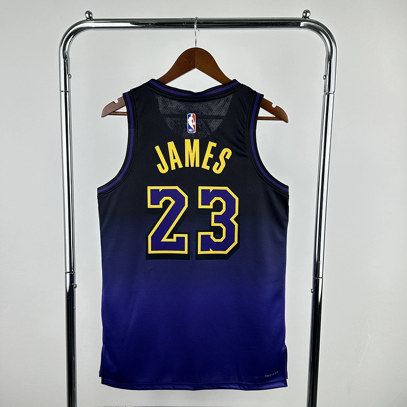 2025 NBA Lakers 23 JAMES Basketball Jersey