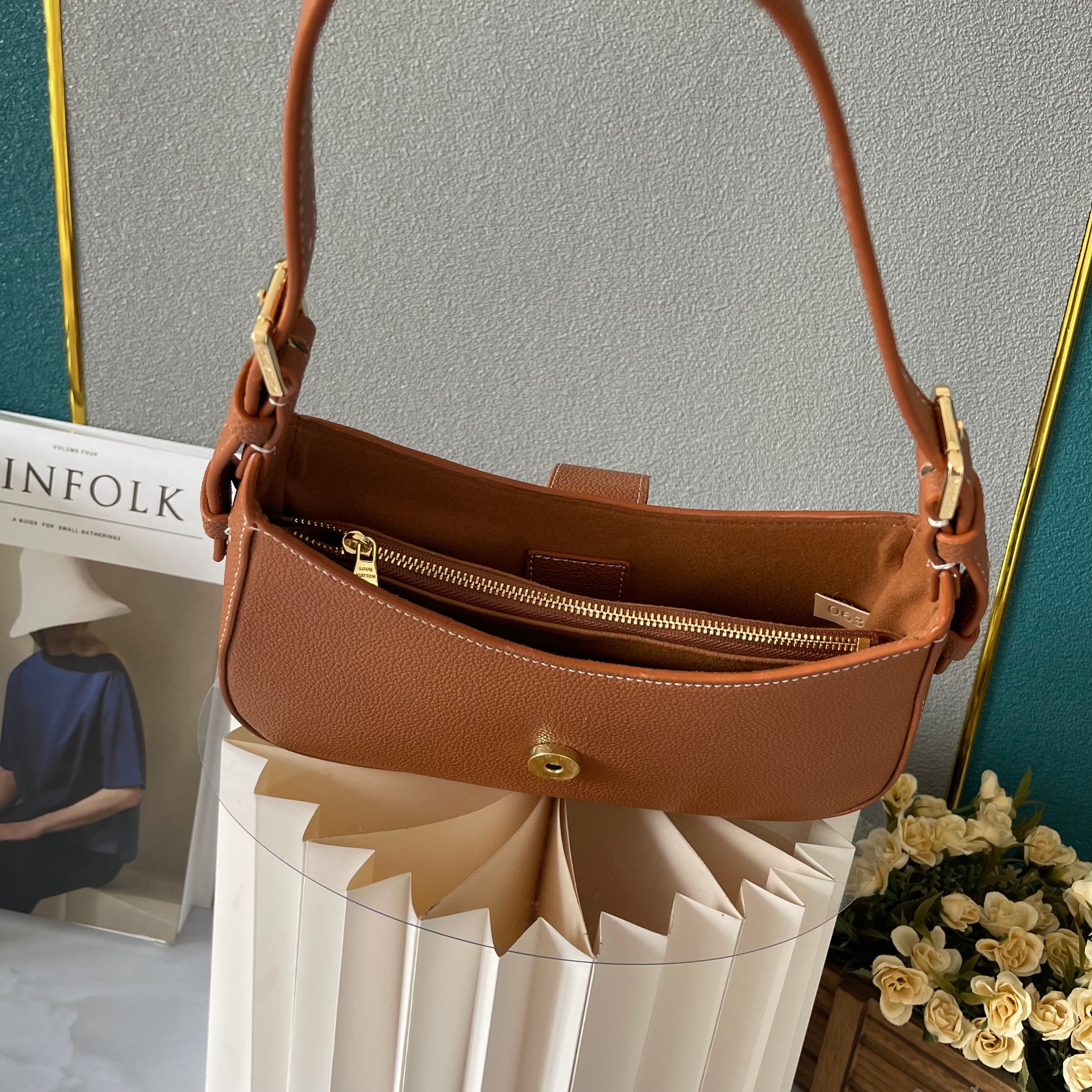 Louis Vuitton Low Key Shoulder Bag Brown 25Cm M24885