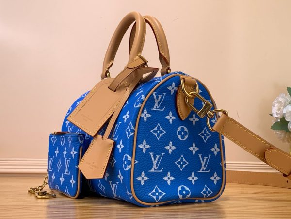 Louis Vuitton M24424 Speedy P9 Bandoulière 25 Blue