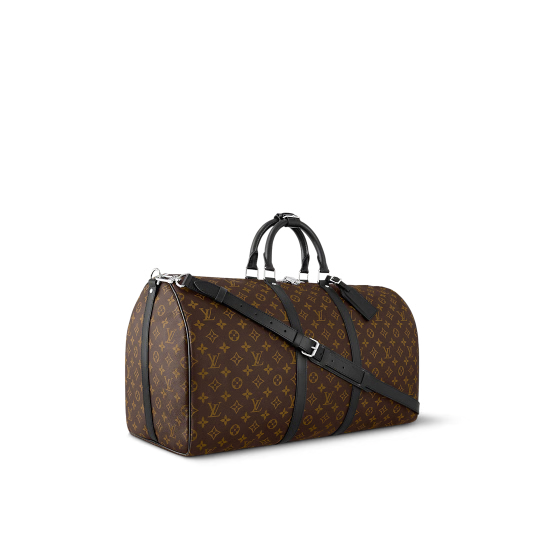 Louis Vuitton Keepall Bandouli Re 55 Monogram Macassar 55cm M56714