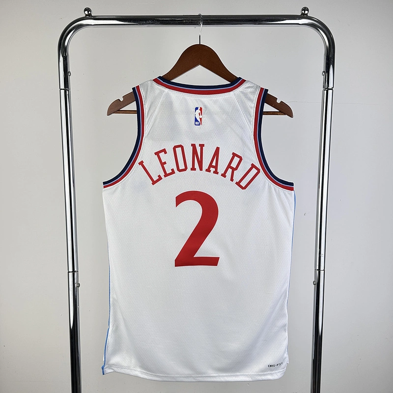 2025 NBA LA Clippers 2 LEONARD Basketball Jersey