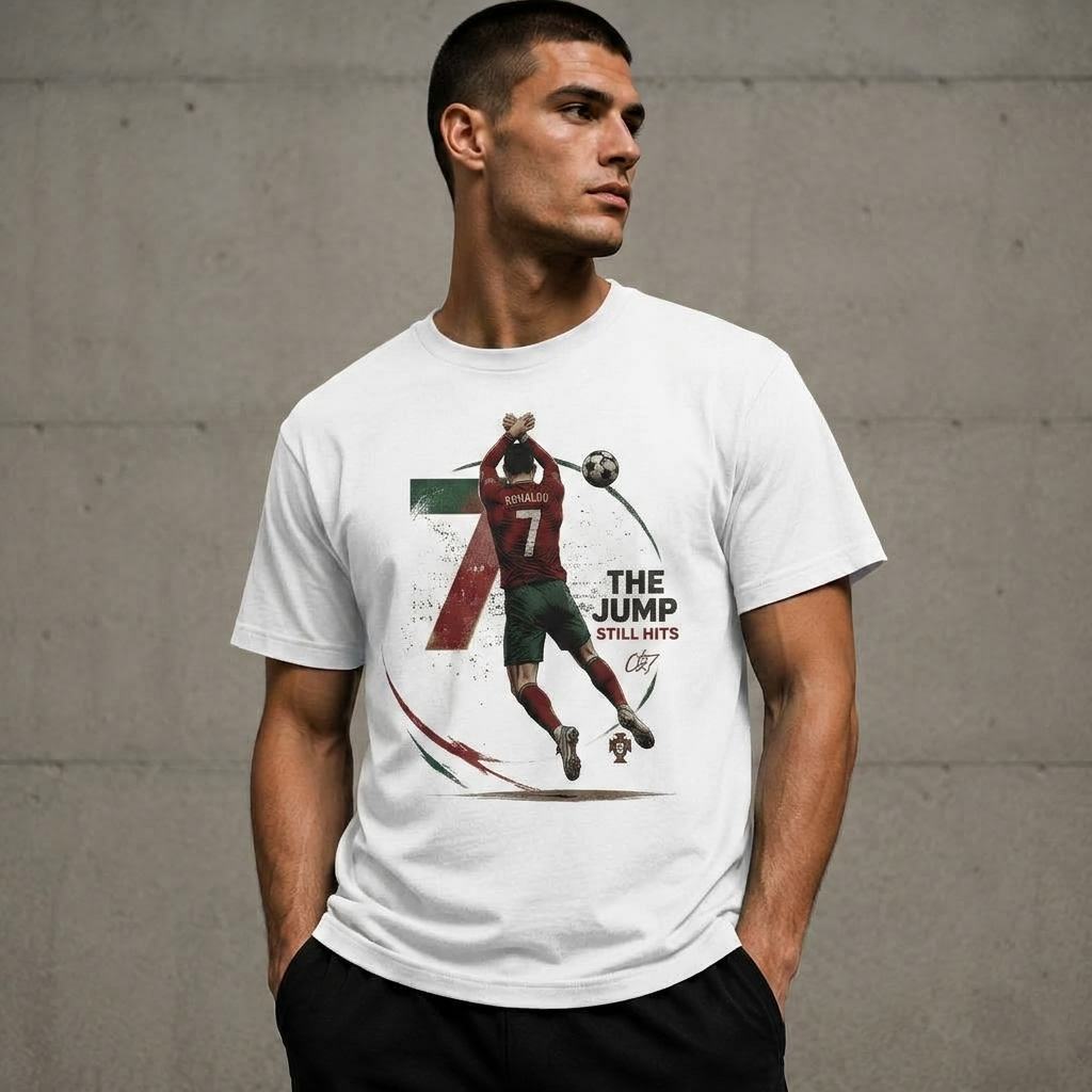 Cristiano Ronaldo Pure Cotton Unisex T-Shirt – Limited-Time Offer
