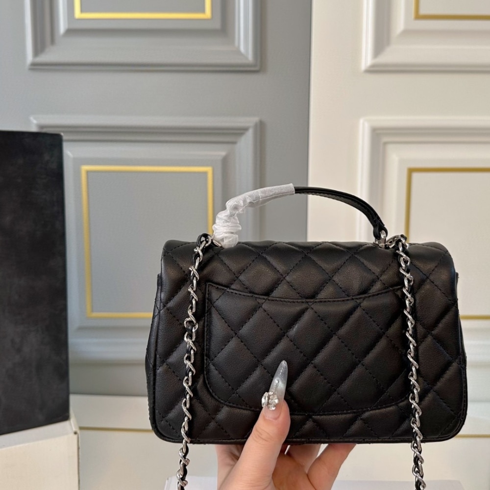 Chanel Mini Flap Bag Black 20cm