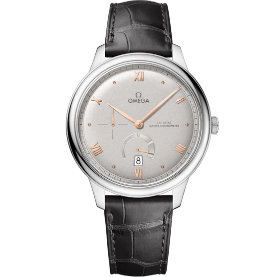 Omega De Ville Prestige 41mm Grey Dial Stainless Steel Strap 434.13.41.21.06.001