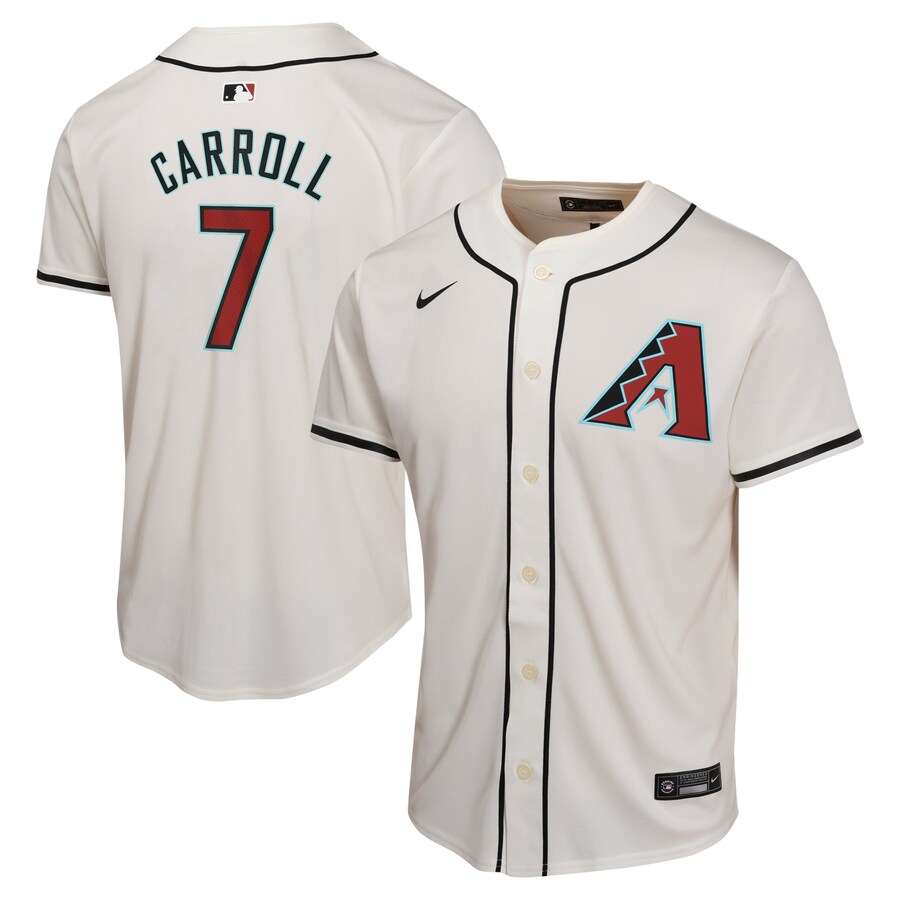 Corbin Carroll Arizona Diamondbacks Youth Home Game Player Jersey White