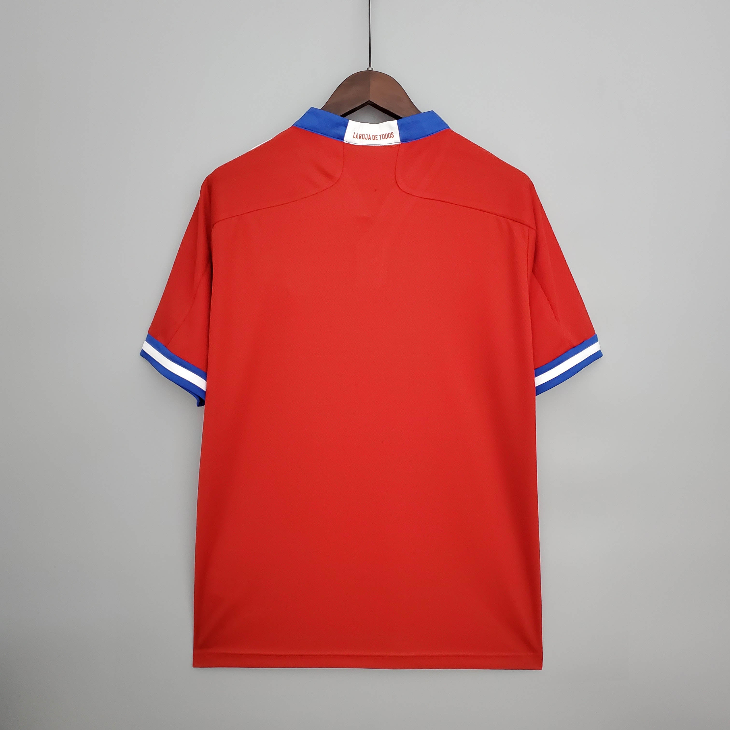 2021 Chile National Team Soccer Jersey Home