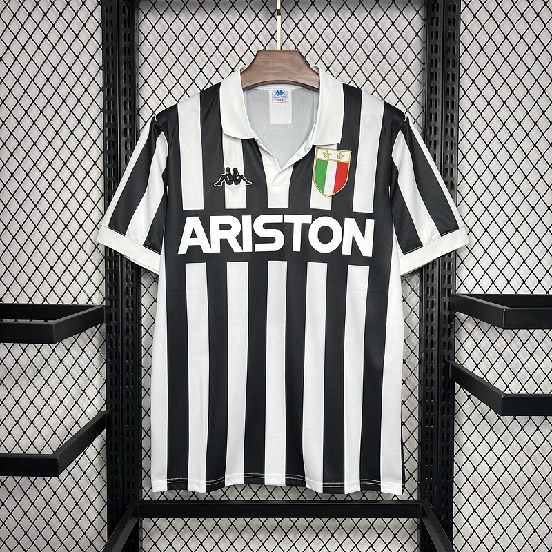 retro 1984-85Juventus Home Football jersey retro