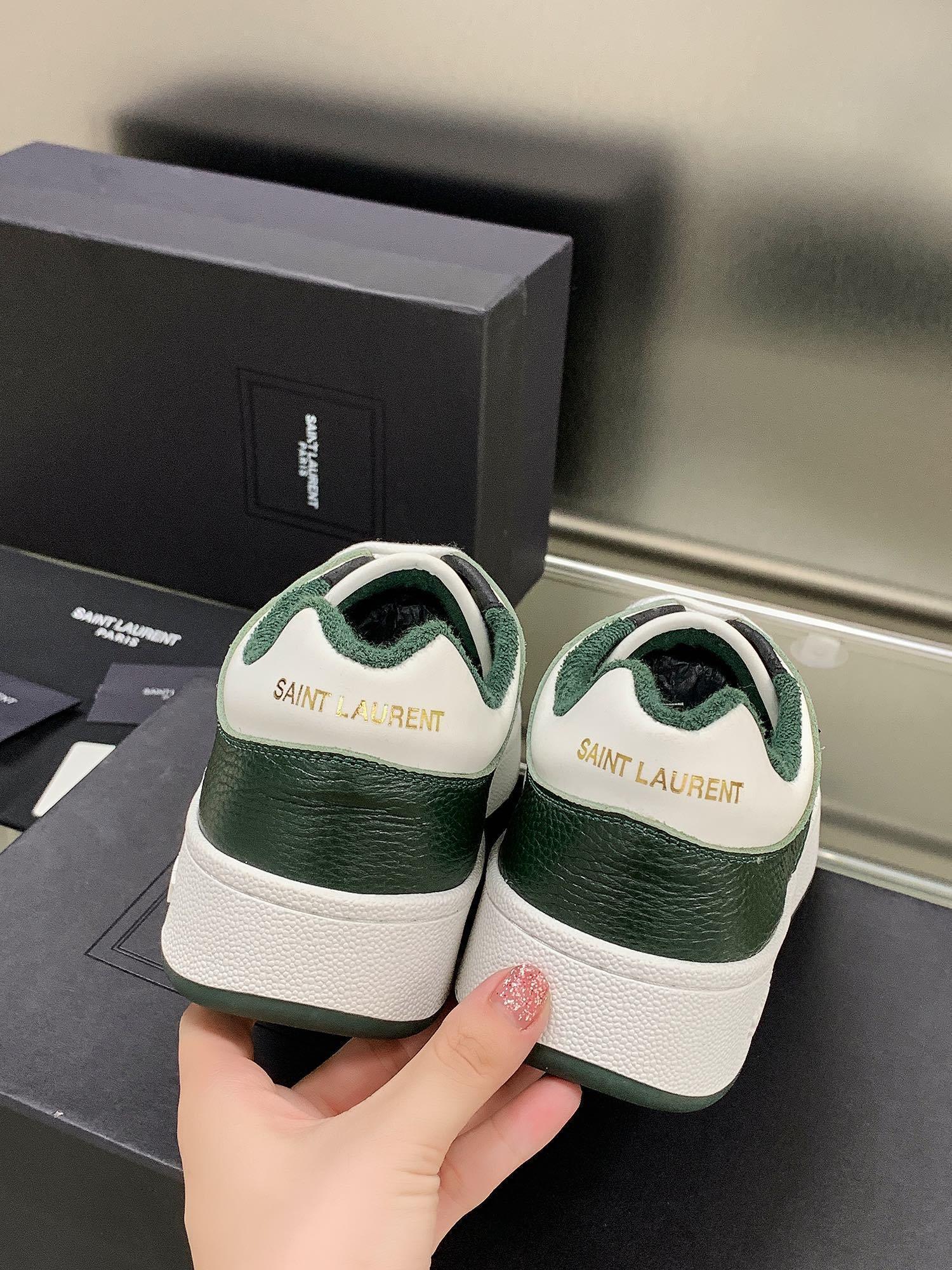 YSL SL/61 SNEAKERS IN PERFORATED LEATHER